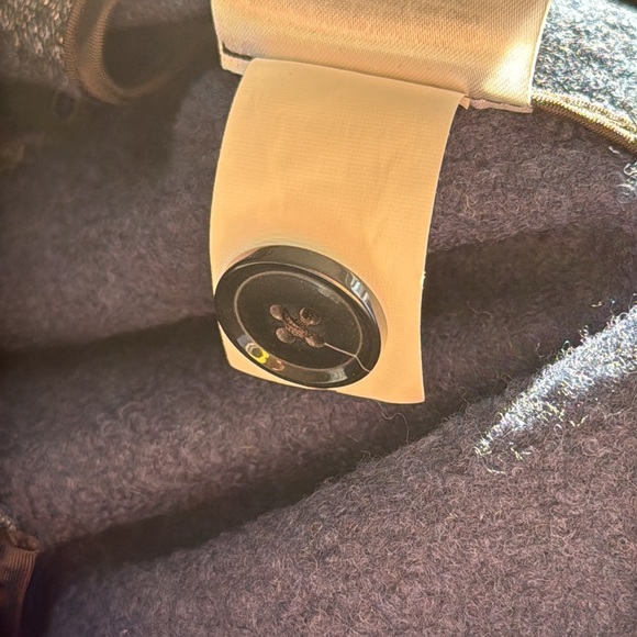 Banana Republic women’s 2 Wool Blend Gray Double Knit Blazer Jacket - Picture 7 of 7